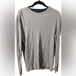 Club Room Men's Light Gray Long Sleeve Shirt